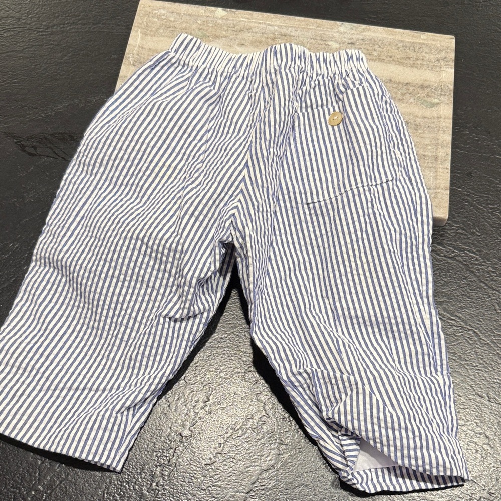 Oscar de la Renta kids seersucker pants